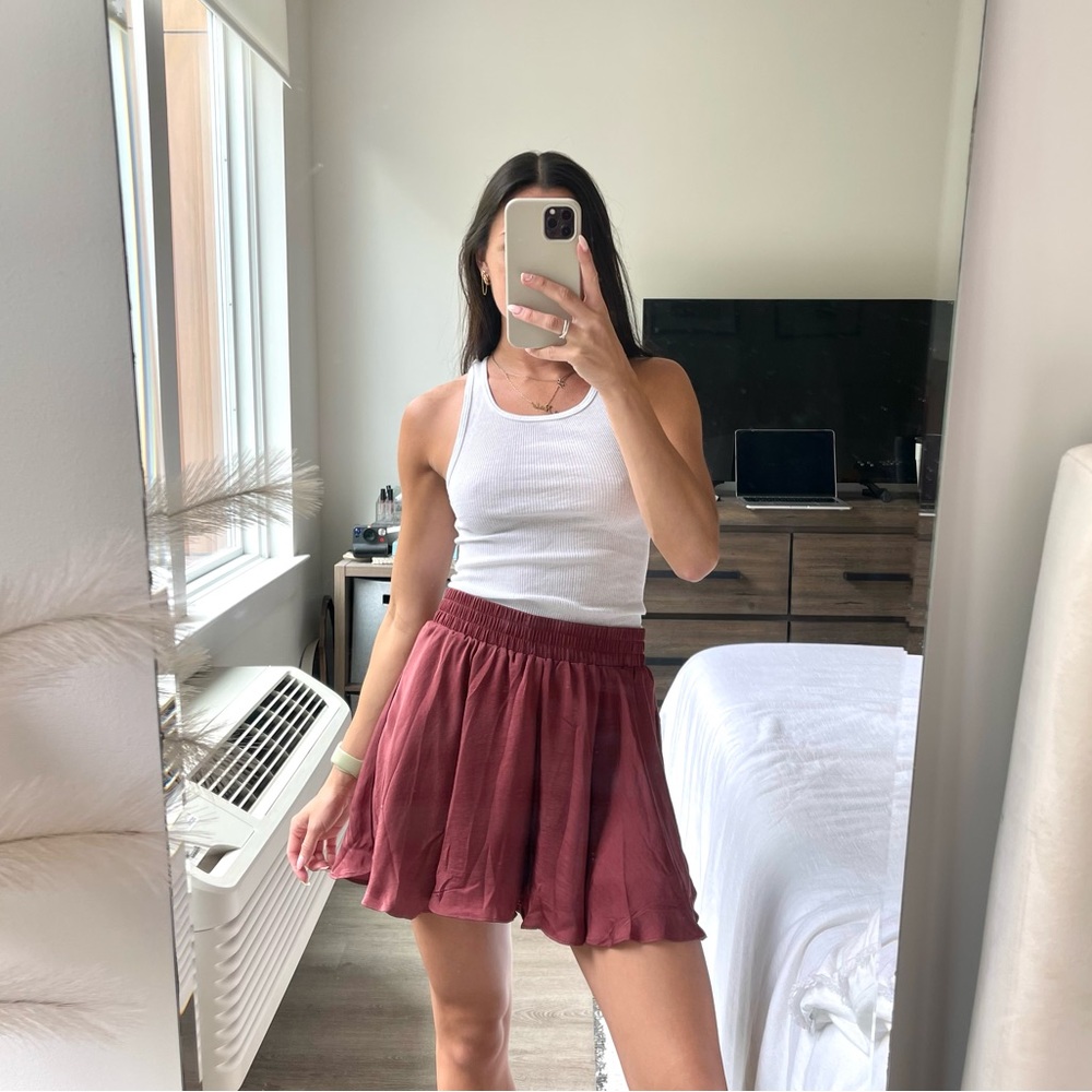 Maroon Shorts